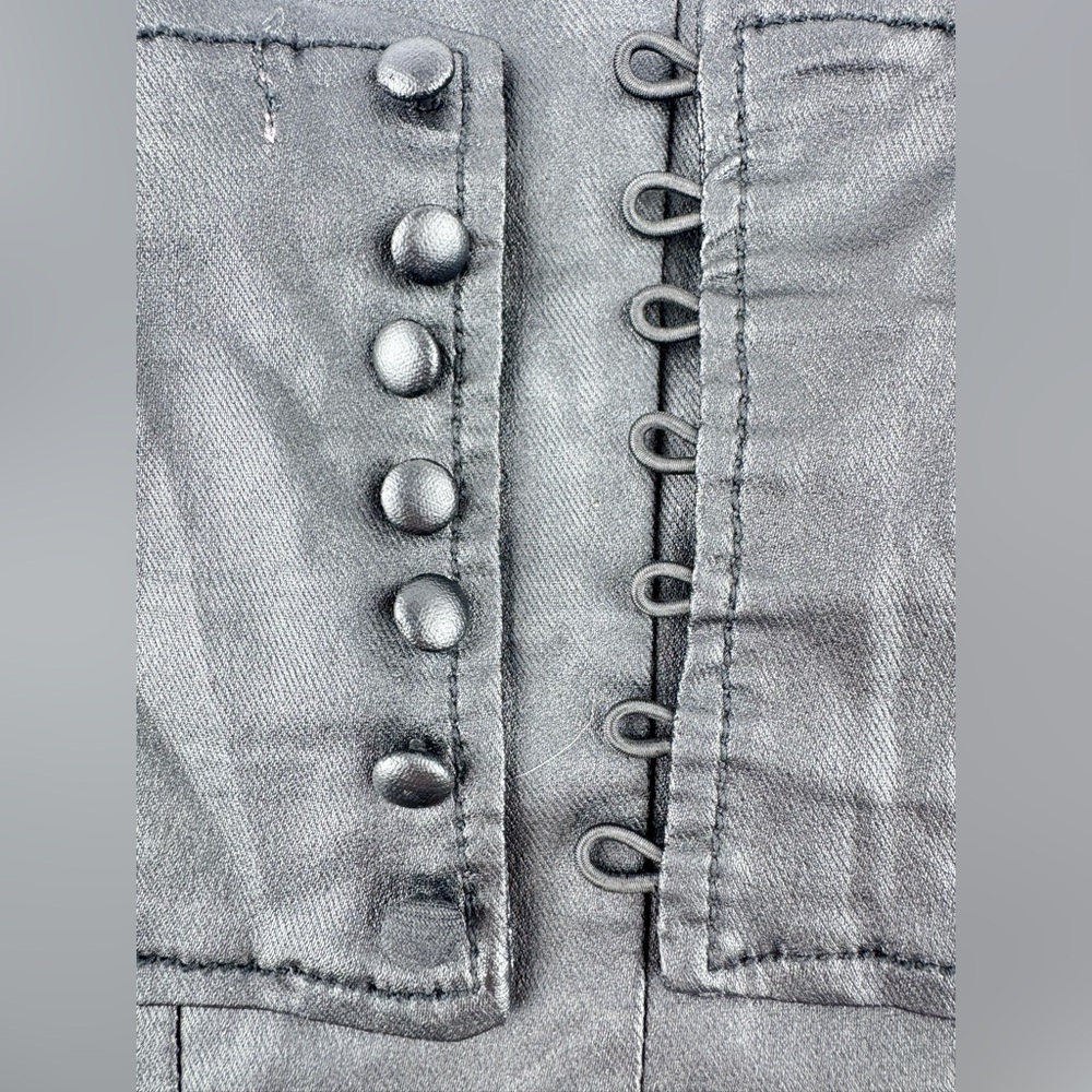 Edikted Black Faux Leather Corset Belt - Picture 4 of 7